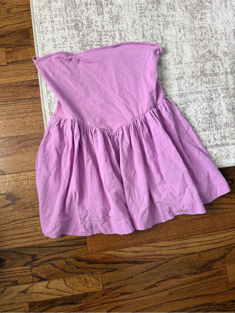 Free People Pink Strapless Tube Top